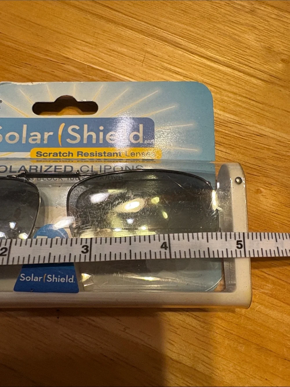 Polarized Clip-On Sunglasses - Black